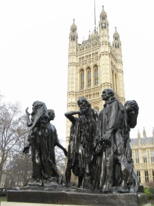 The Burghers of Calais by Rodin